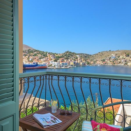 Blue Wave Astradeni House Villa Symi Exteriör bild