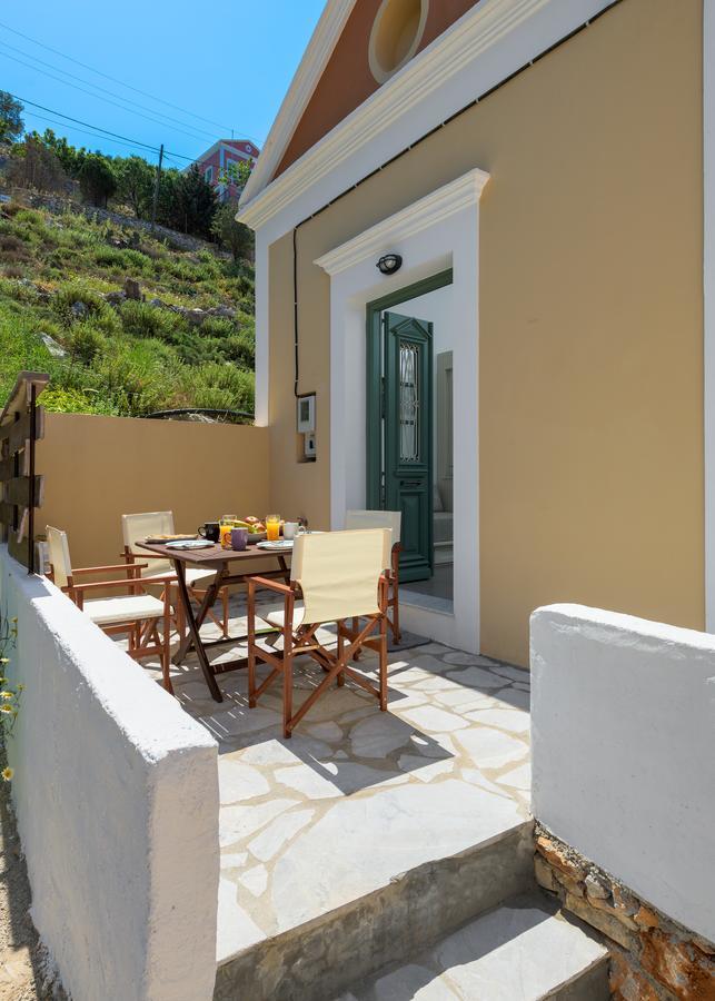 Blue Wave Astradeni House Villa Symi Exteriör bild