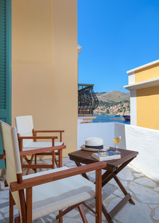 Blue Wave Astradeni House Villa Symi Exteriör bild