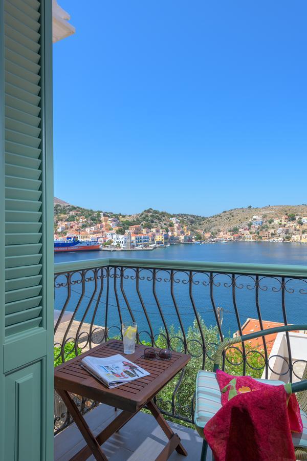 Blue Wave Astradeni House Villa Symi Exteriör bild